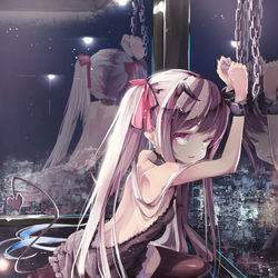 This is a pixiv picture whose title is Stay Home.