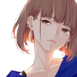 This is a pixiv picture whose title is 落葉.