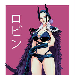 This is a pixiv picture whose title is Nico Robin - Beasts Pirates.