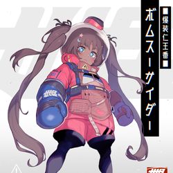 This is a pixiv picture whose title is 創作キャライラスト・JS小隊⑤(全4枚).