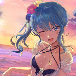 This is a pixiv picture whose title is 星街すいせい.