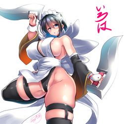 This is a pixiv picture whose title is 【サムスピ】いろはさん実装前日.