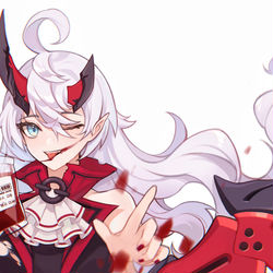 This is a pixiv picture whose title is 番茄汁什么的最棒了！！.
