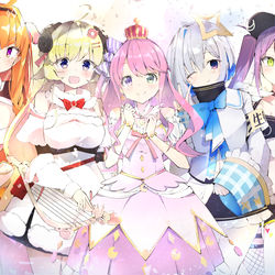 This is a pixiv picture whose title is 四期生.