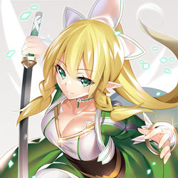 This is a pixiv picture whose title is リーファ.