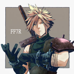 This is a pixiv picture whose title is クラウド.