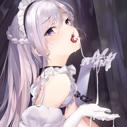 This is a pixiv picture whose title is ベルファスト💧.