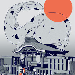 This is a pixiv picture whose title is 邂逅.