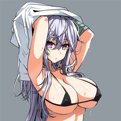 This is a pixiv picture whose title is closers.