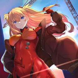 This is a pixiv picture whose title is アスカ.