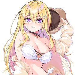This is a pixiv picture whose title is 水着牡丹さん.