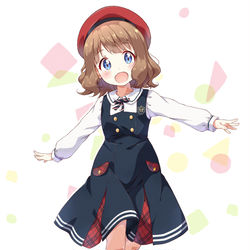 This is a pixiv picture whose title is てくてく桃子.