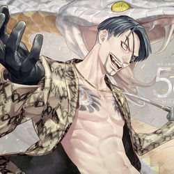 This is a pixiv picture whose title is 真島吾朗.