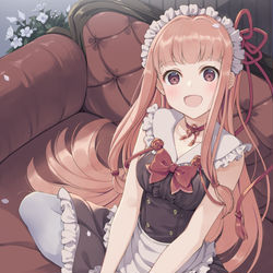 This is a pixiv picture whose title is 可愛いボイスロイドにはメイド服を着せろ6.