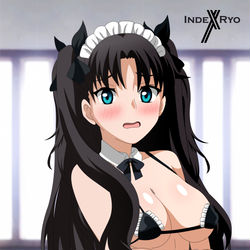 This is a pixiv picture whose title is Tohsaka Maid.