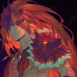 This is a pixiv picture whose title is ベルセルク.