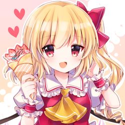 This is a pixiv picture whose title is クレープ×フランちゃん.