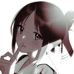 This is a pixiv picture whose title is かぐや様は…♡.