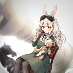 This is a pixiv picture whose title is 🐰.