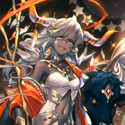 This is a pixiv picture whose title is おうし座.