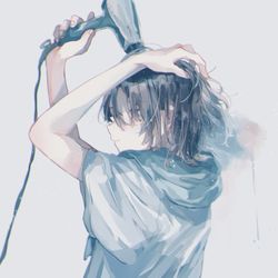 This is a pixiv picture whose title is 💭.