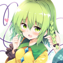 This is a pixiv picture whose title is 匂わせこいここ.