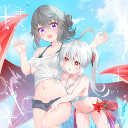 This is a pixiv picture whose title is びっくり!.
