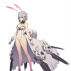 This is a pixiv picture whose title is 兔女郎丽芙.