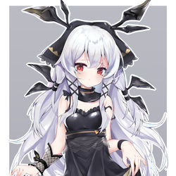 This is a pixiv picture whose title is 《一脸嫌弃给屑博看胖次的温蒂》.
