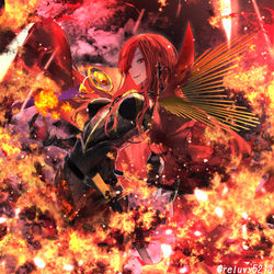 This is a pixiv picture whose title is 魔王信長.