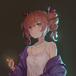 This is a pixiv picture whose title is 依神女苑.