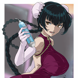 This is a pixiv picture whose title is ガンダムOO(ダブルオッパイ.