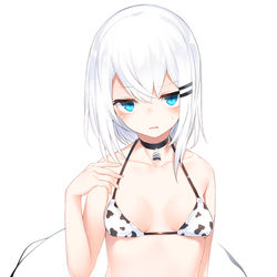 This is a pixiv picture whose title is 牛ビキニいちる.