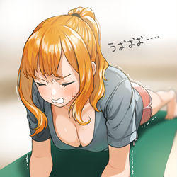This is a pixiv picture whose title is プランクやってみたら10秒でキツイ.