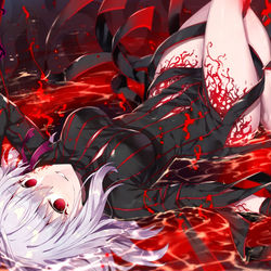 This is a pixiv picture whose title is C98　黒桜.