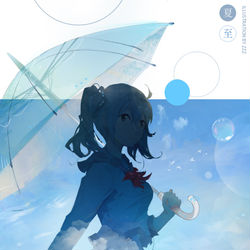 This is a pixiv picture whose title is 夏.