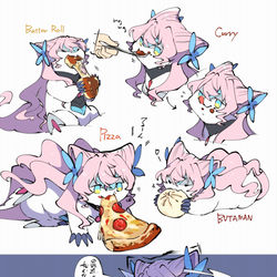 This is a pixiv picture whose title is シンフォギア擬獣化落書き５.
