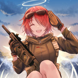 This is a pixiv picture whose title is 荒野潜行.