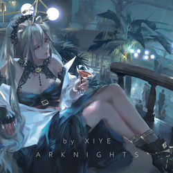 This is a pixiv picture whose title is Arknights/schwarz.