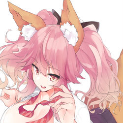 This is a pixiv picture whose title is 玉藻の前.