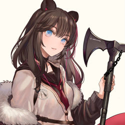 This is a pixiv picture whose title is ズィマー.