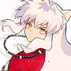 This is a pixiv picture whose title is 犬夜叉.