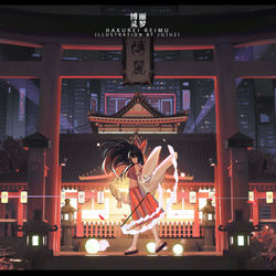 This is a pixiv picture whose title is TOHO.