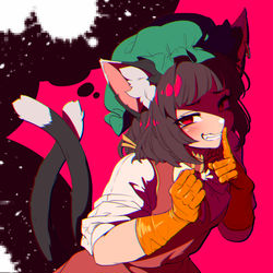 This is a pixiv picture whose title is 人を驚かす程度の能力.
