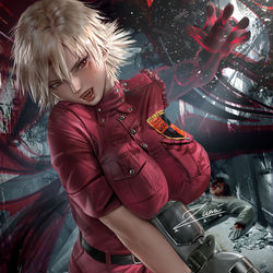 This is a pixiv picture whose title is セラス・ヴィクトリア Seras Victoria.