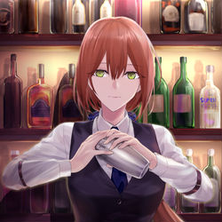 This is a pixiv picture whose title is Springfield Bartender.