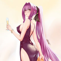 This is a pixiv picture whose title is FGO五周年お祝い.
