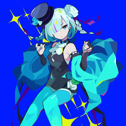 This is a pixiv picture whose title is ブルー.