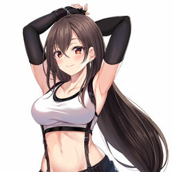 This is a pixiv picture whose title is ティファ.