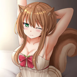 This is a pixiv picture whose title is Risu~.